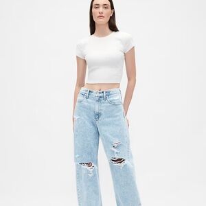 GAP Women's Light Blue Boyfriend Jeans
